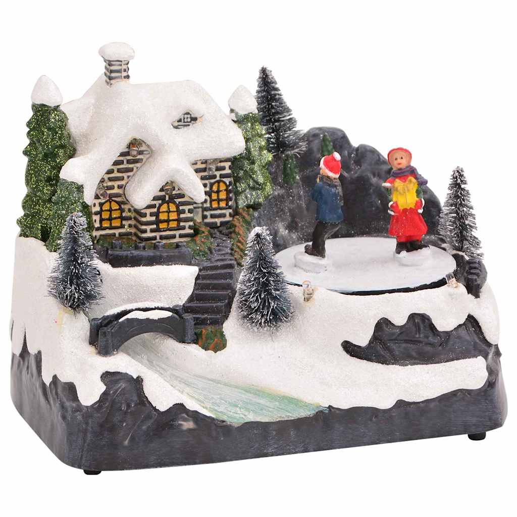 Kalėdų Kaimas SALO 16 x 11,5 x 13 cm Plastmasė Įvairiaspalvis