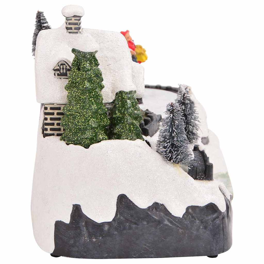 Kalėdų Kaimas SALO 16 x 11,5 x 13 cm Plastmasė Įvairiaspalvis