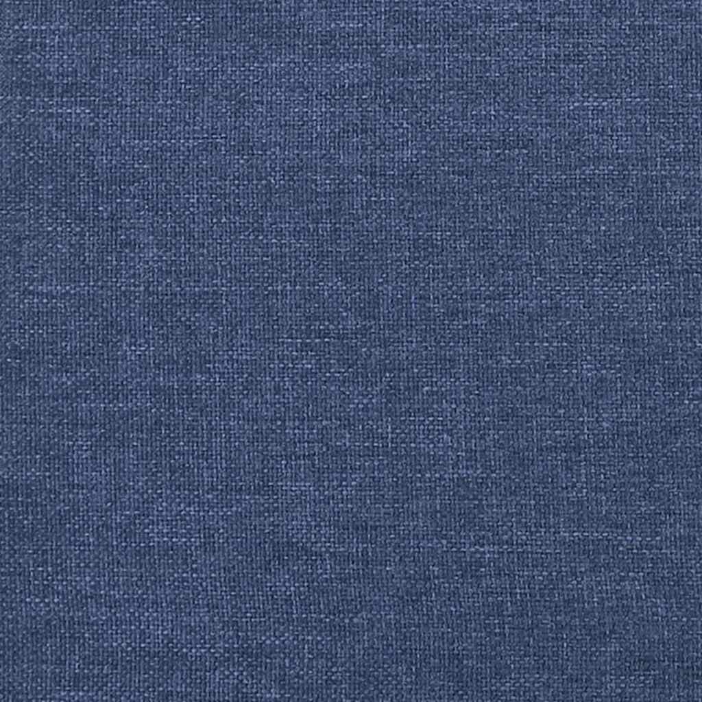 Sprung mattress for children, blue, 80x160cm, fabric