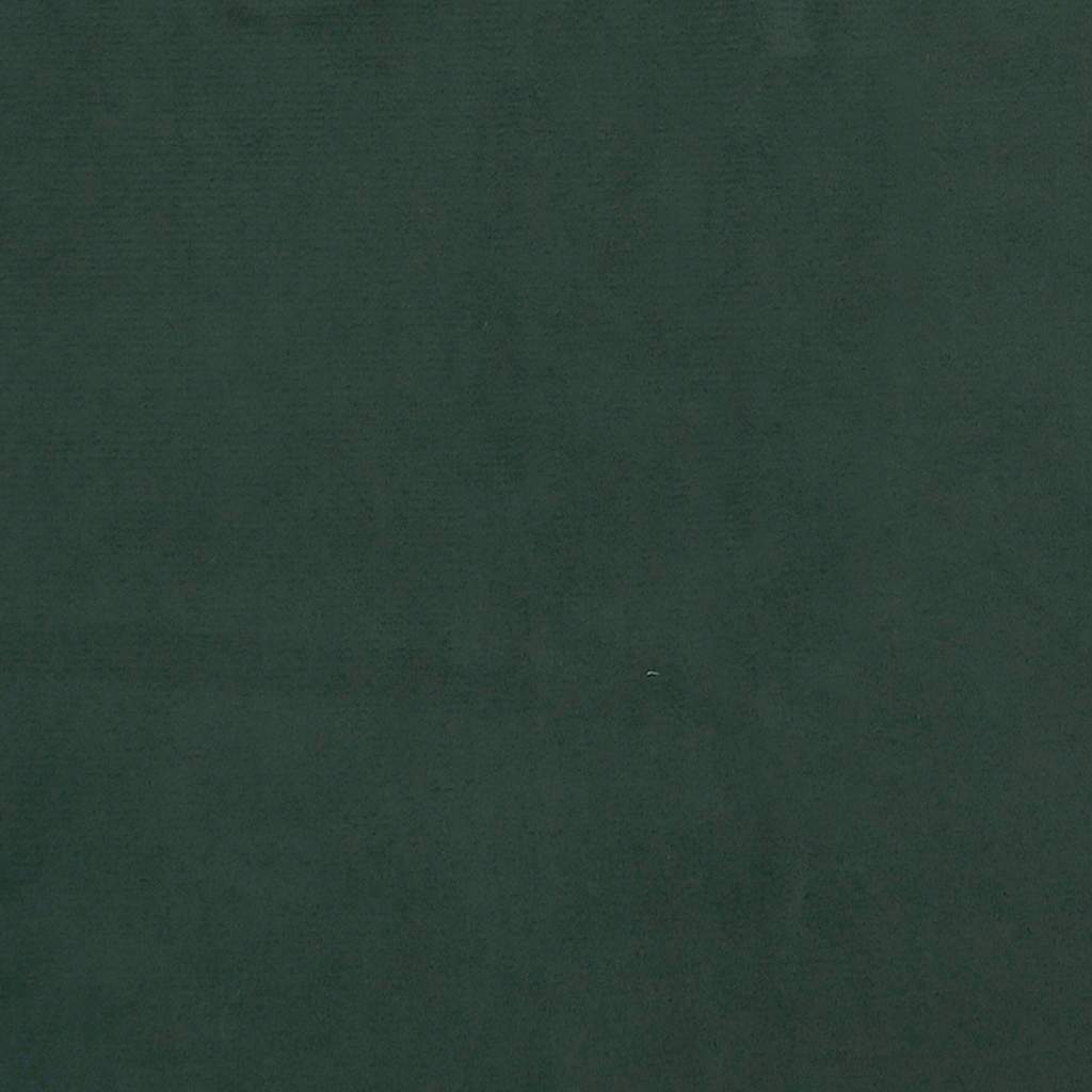 Spyruoklinis čiužinys vaikams, žalias, 80x160cm, aksomas