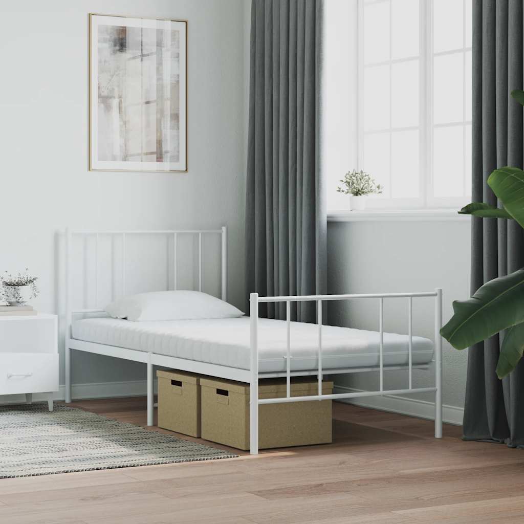 Foam mattress for children, white, 80x160cm, 20ILD firmness