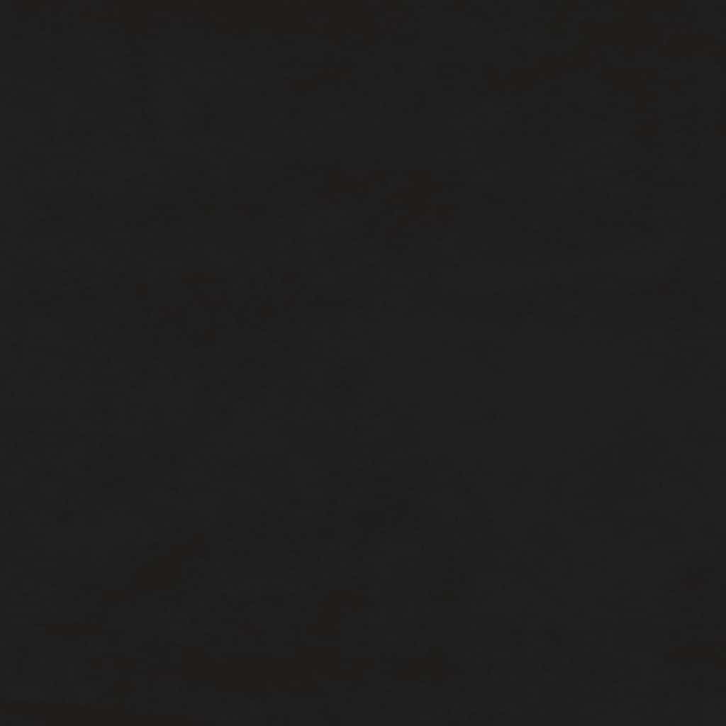 Sprung mattress, black, 100x210x20cm, velvet