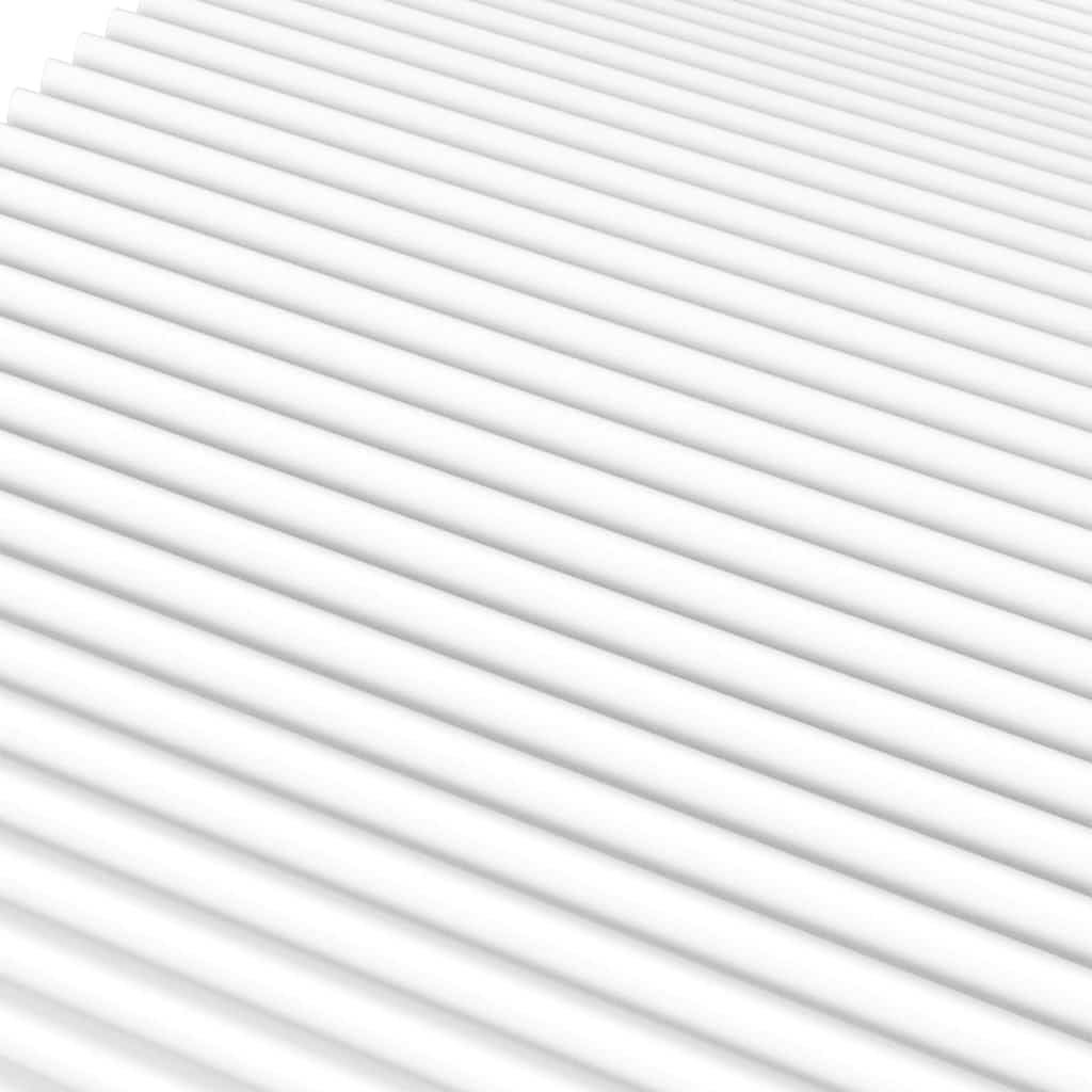 Poroloninis čiužinys, baltos spalvos, 100x210cm, H2/H3 kietumo