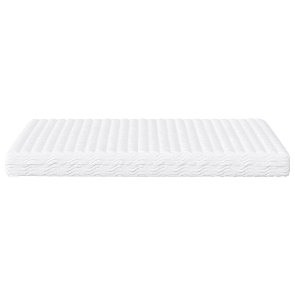 Foam mattress, white, 160x210cm, H2/H3 firmness
