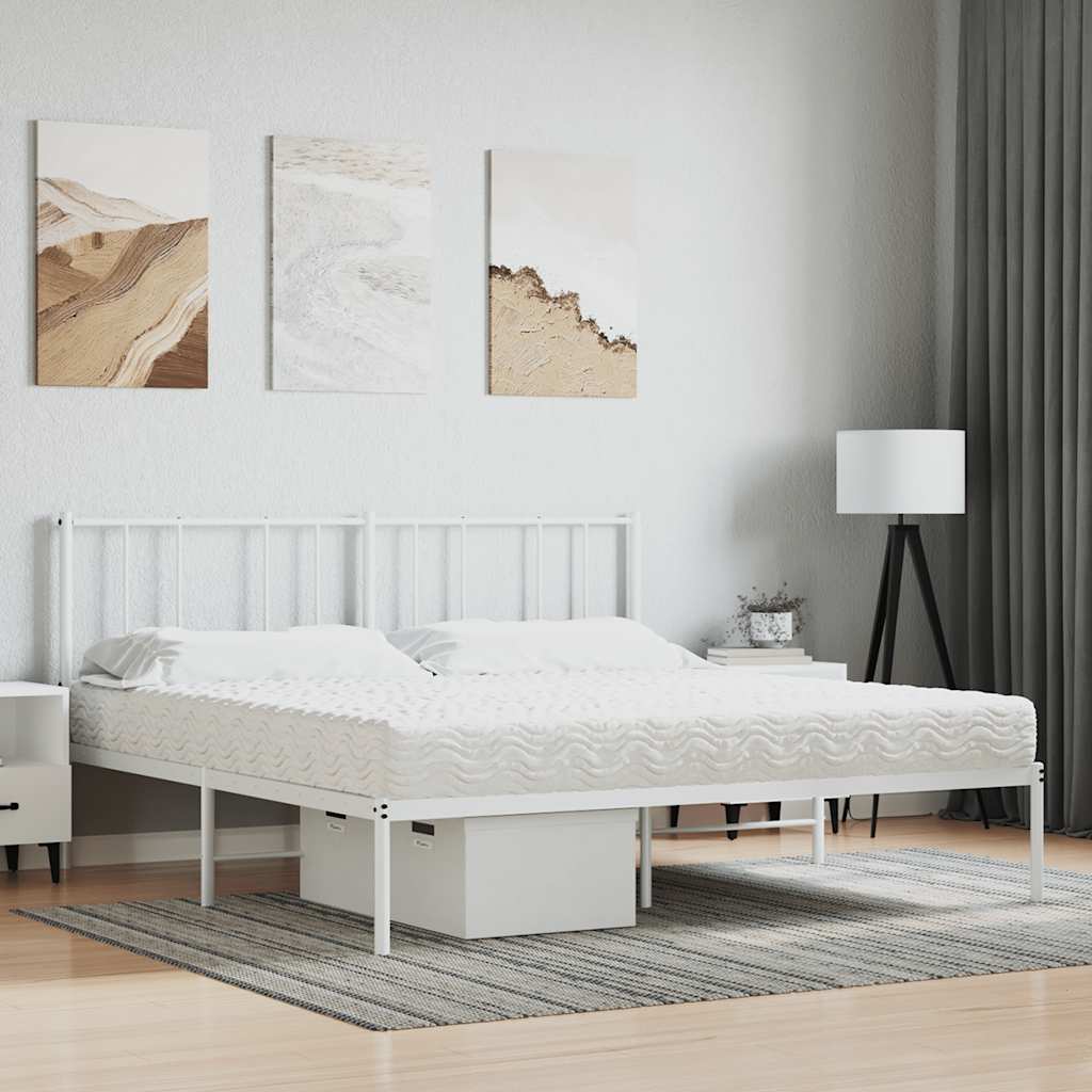 Porolona matracis, balta krāsa, 180x210cm, H2/H3 cietības