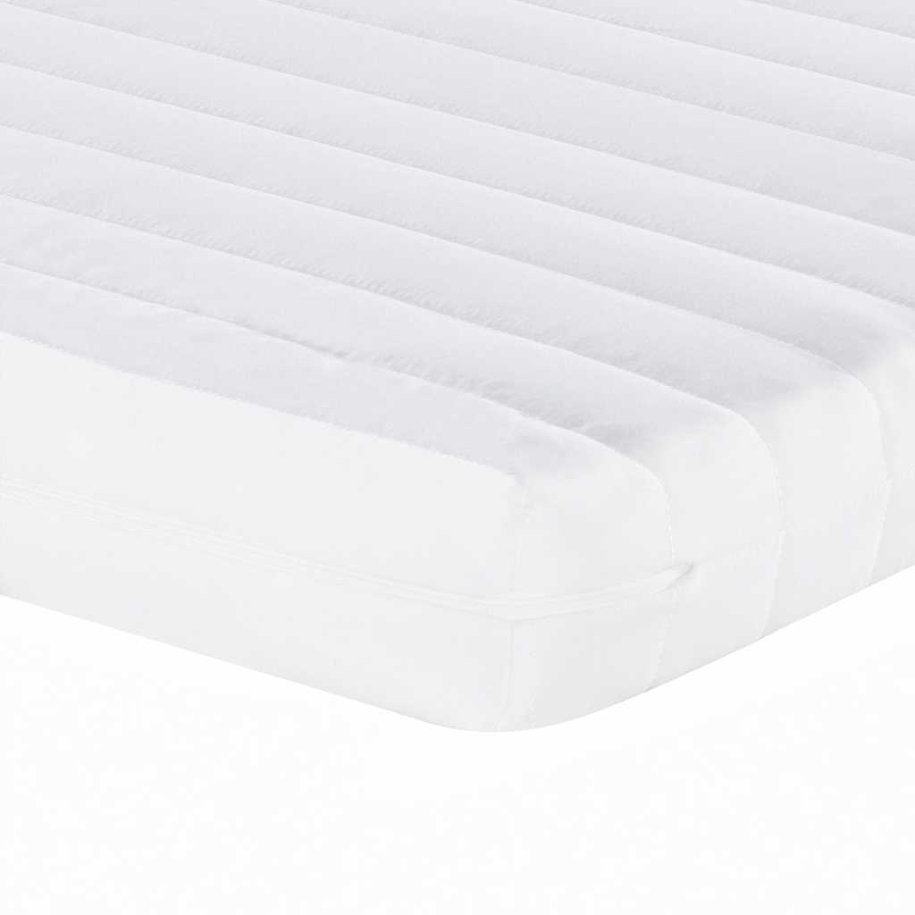 Foam mattress, white, 90x210cm, 20ILD firmness, 7-zone