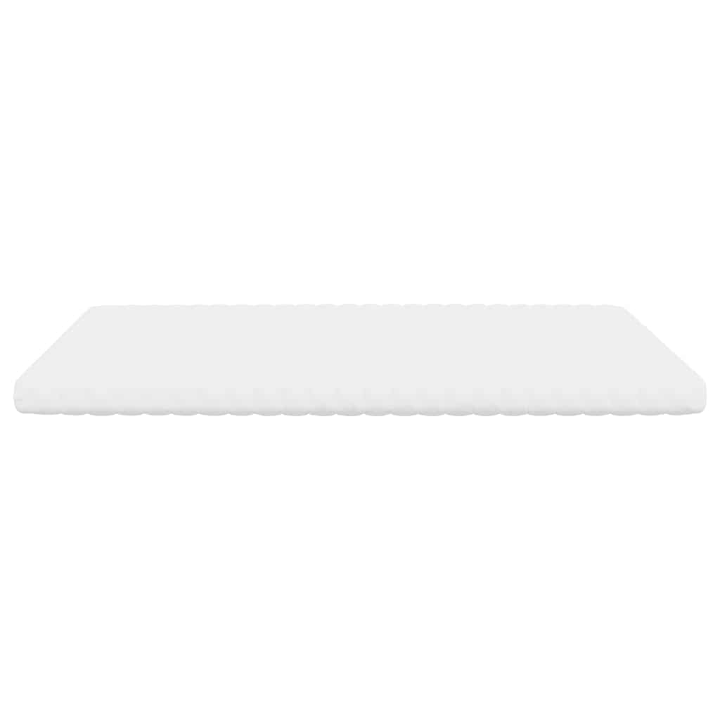 Foam mattress, white, 180x210cm, 20ILD firmness, 7-zone