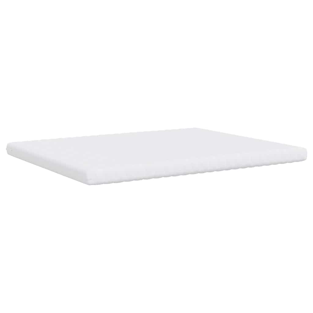 Foam mattress, white, 200x210cm, 20ILD firmness, 7-zone