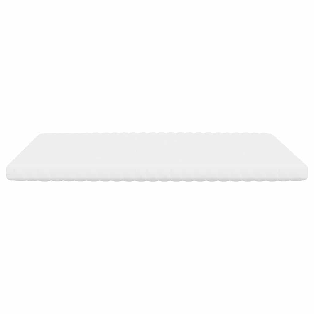 Foam mattress, white, 200x210cm, 20ILD firmness, 7-zone