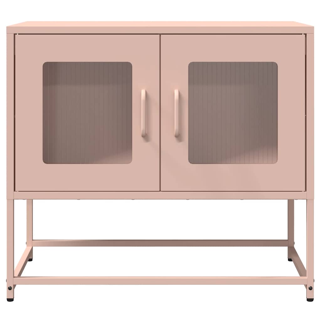 TV stand pink cold rolled steel