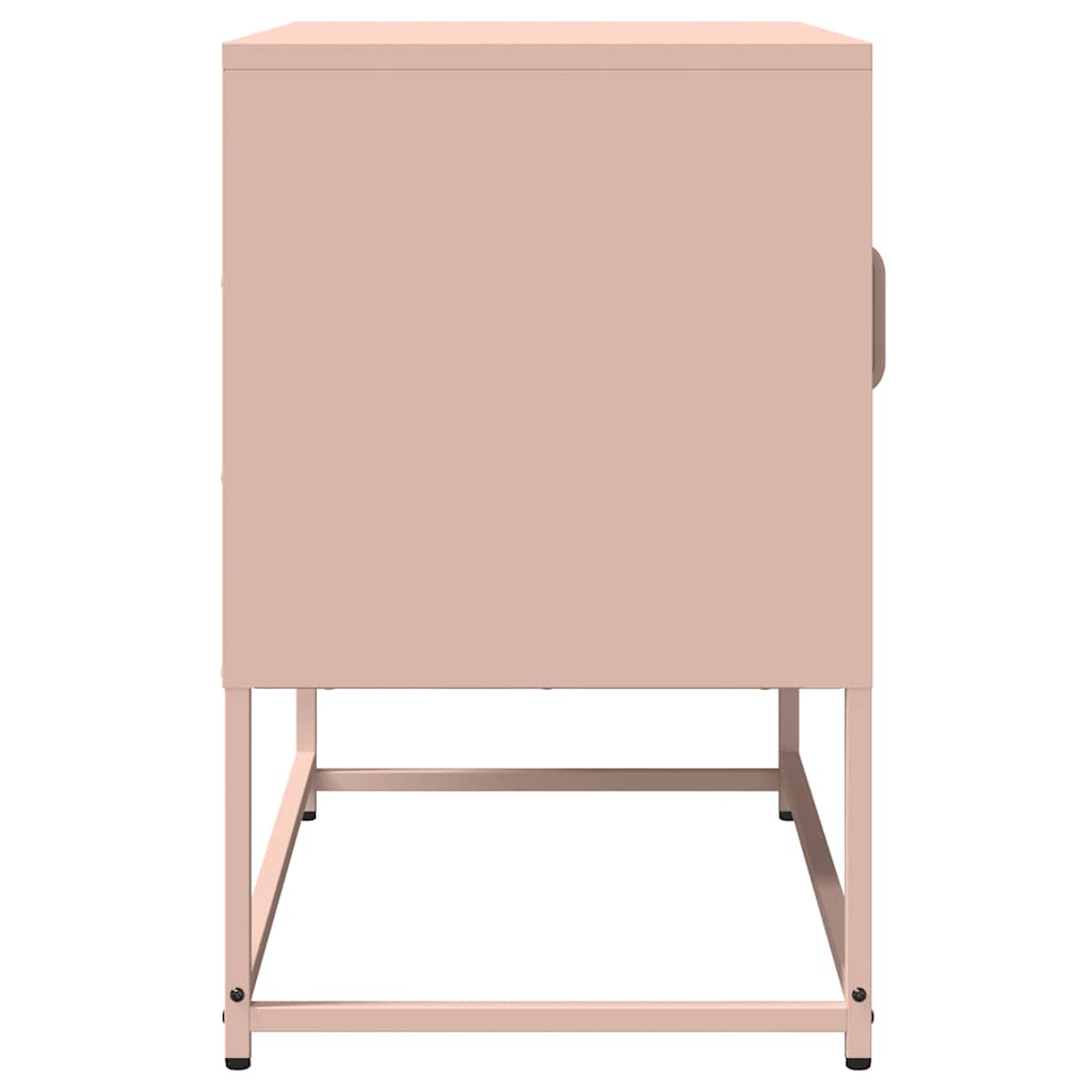 TV stand pink cold rolled steel