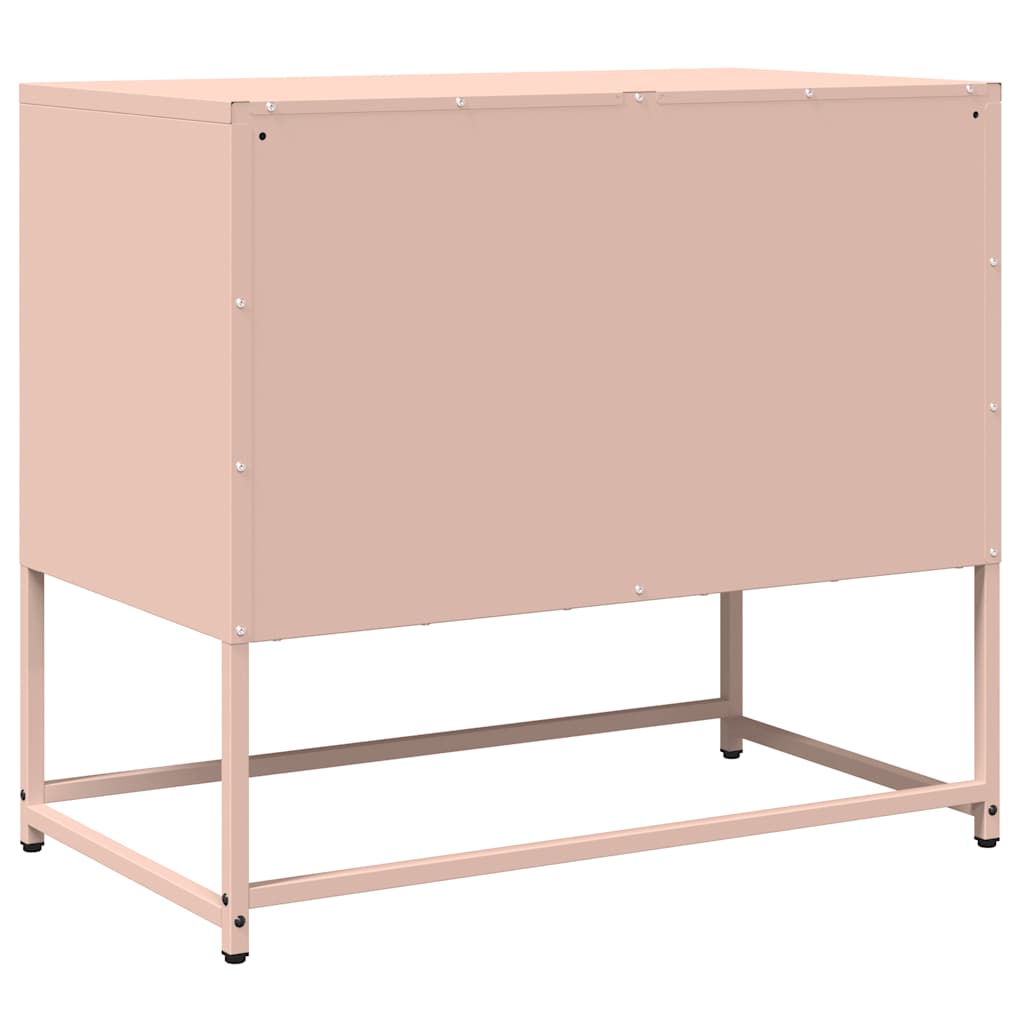 TV stand pink cold rolled steel