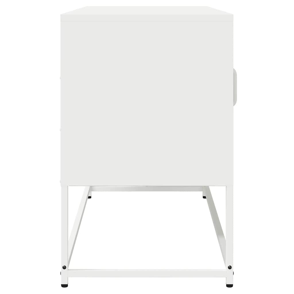 televizoriaus spintelė balta 100,5x39x60,5 cm