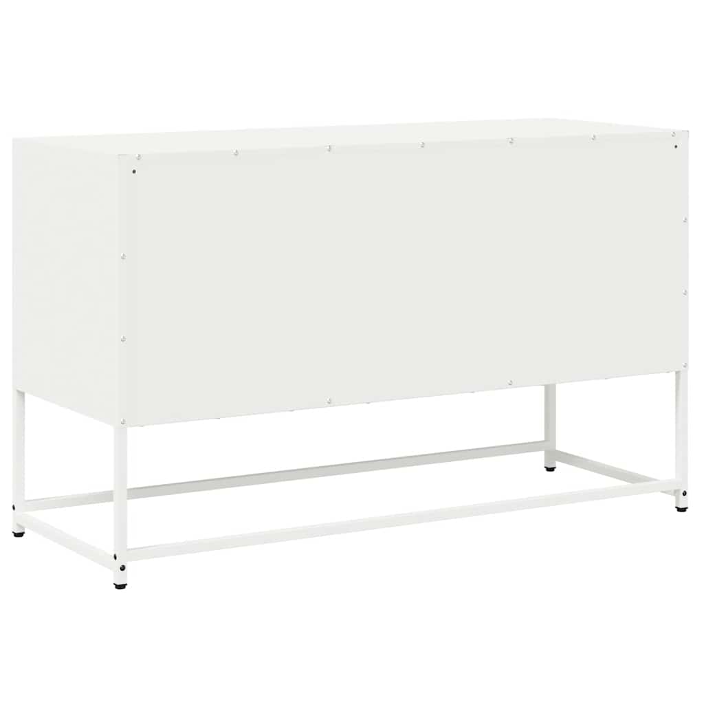televizoriaus spintelė balta 100,5x39x60,5 cm