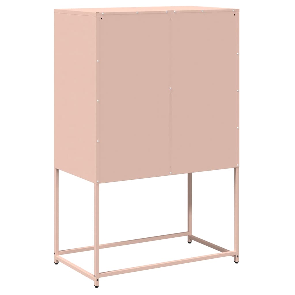 Highboard Pink 68x39x107 cm Plienas