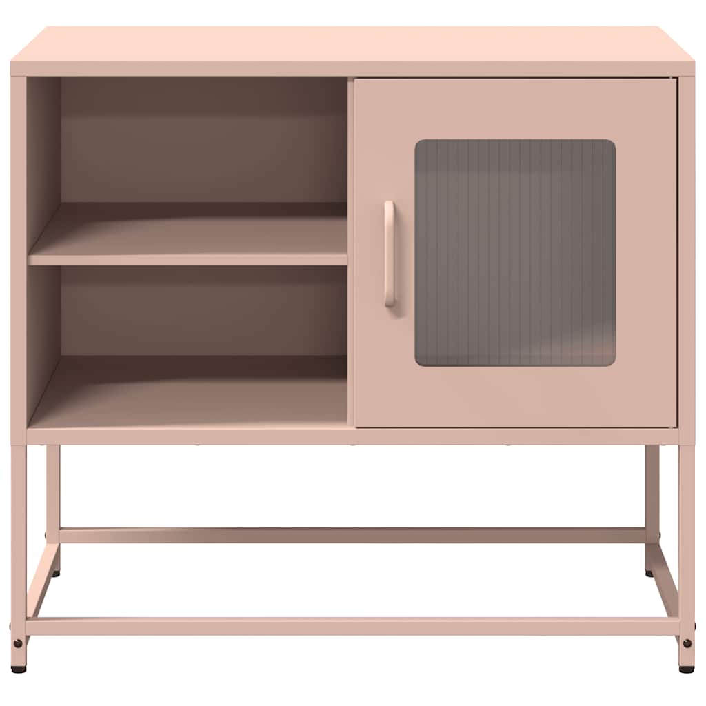 TV skapītis, rozā krāsā, 68x39x60,5cm, tērauds
