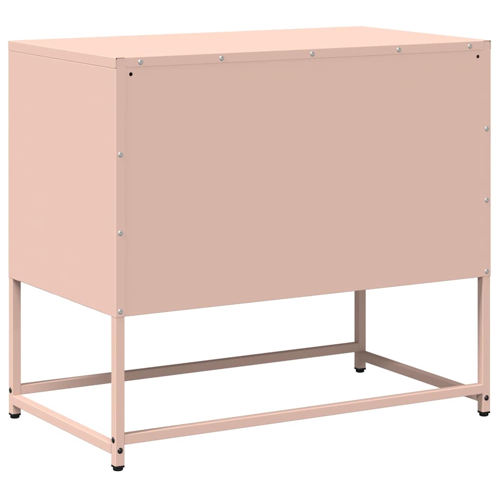 TV skapītis, rozā krāsā, 68x39x60,5cm, tērauds