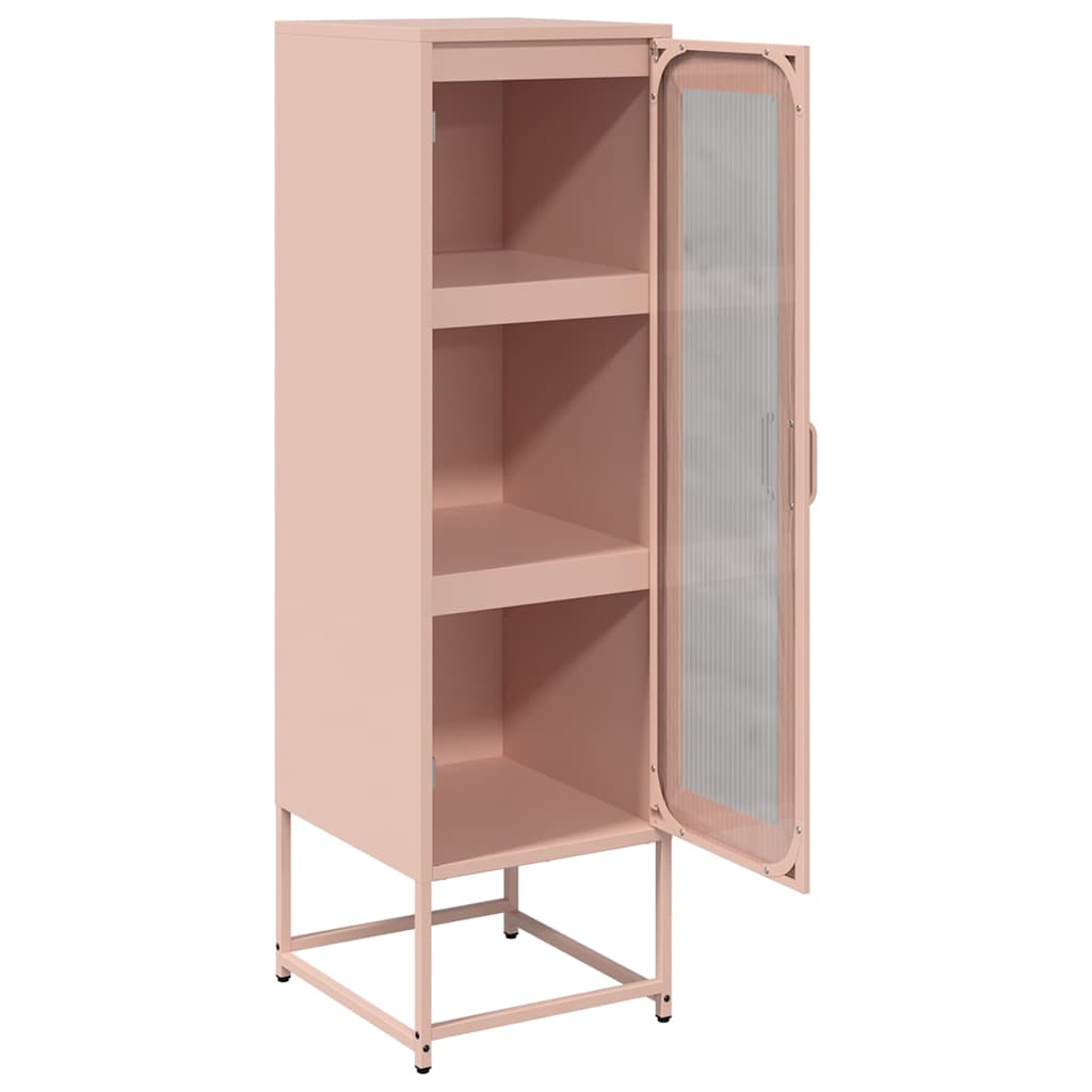 Highboard Pink 36x39x123 cm Šaltai valcuotas plienas