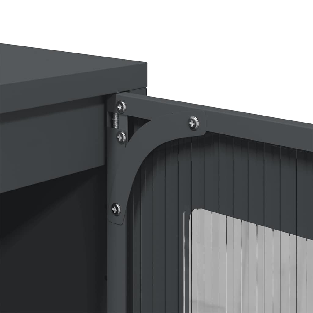 Highboard Antracito 36x39x123 cm šaltai valcuotas plienas
