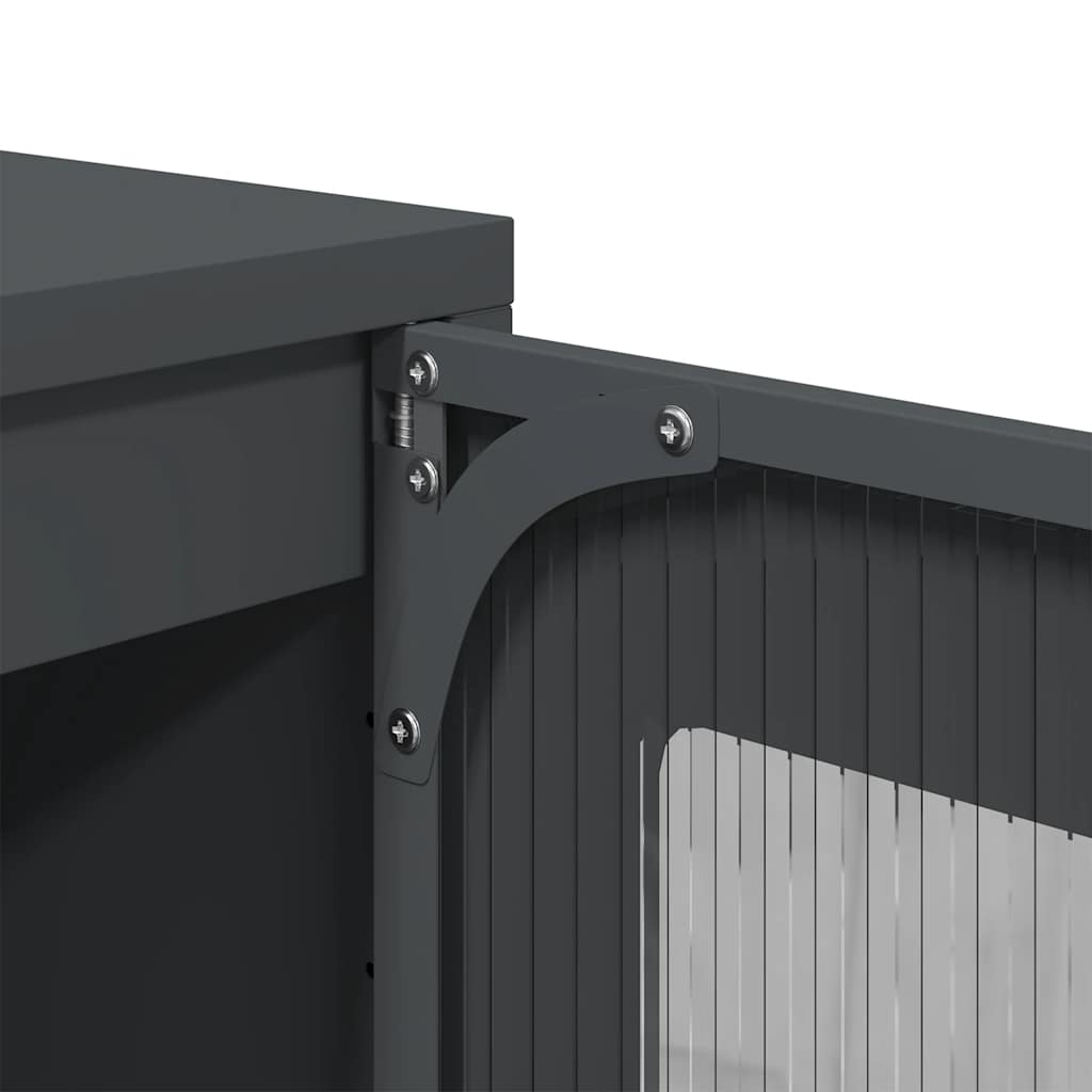 Highboard Antracito 36x39x123 cm šaltai valcuotas plienas