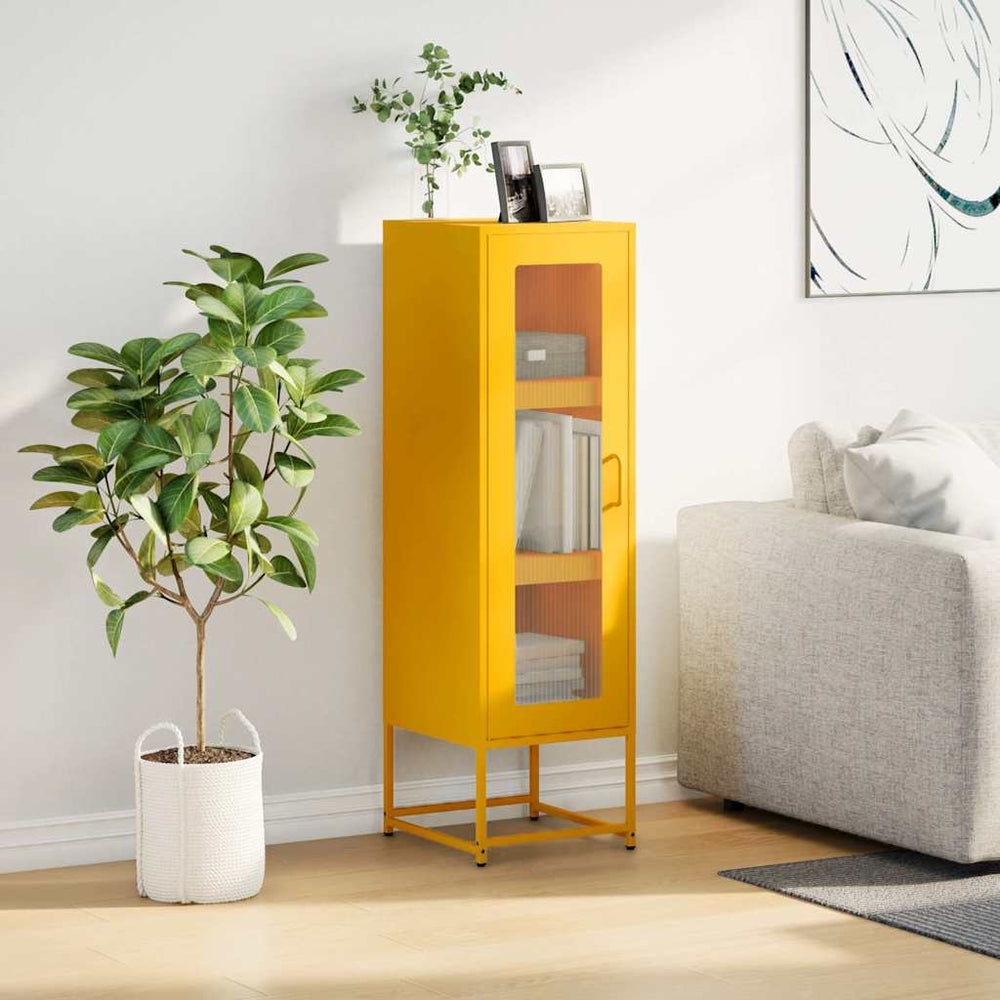 Highboard Garstyčių geltona Šaltai valcuotas plienas