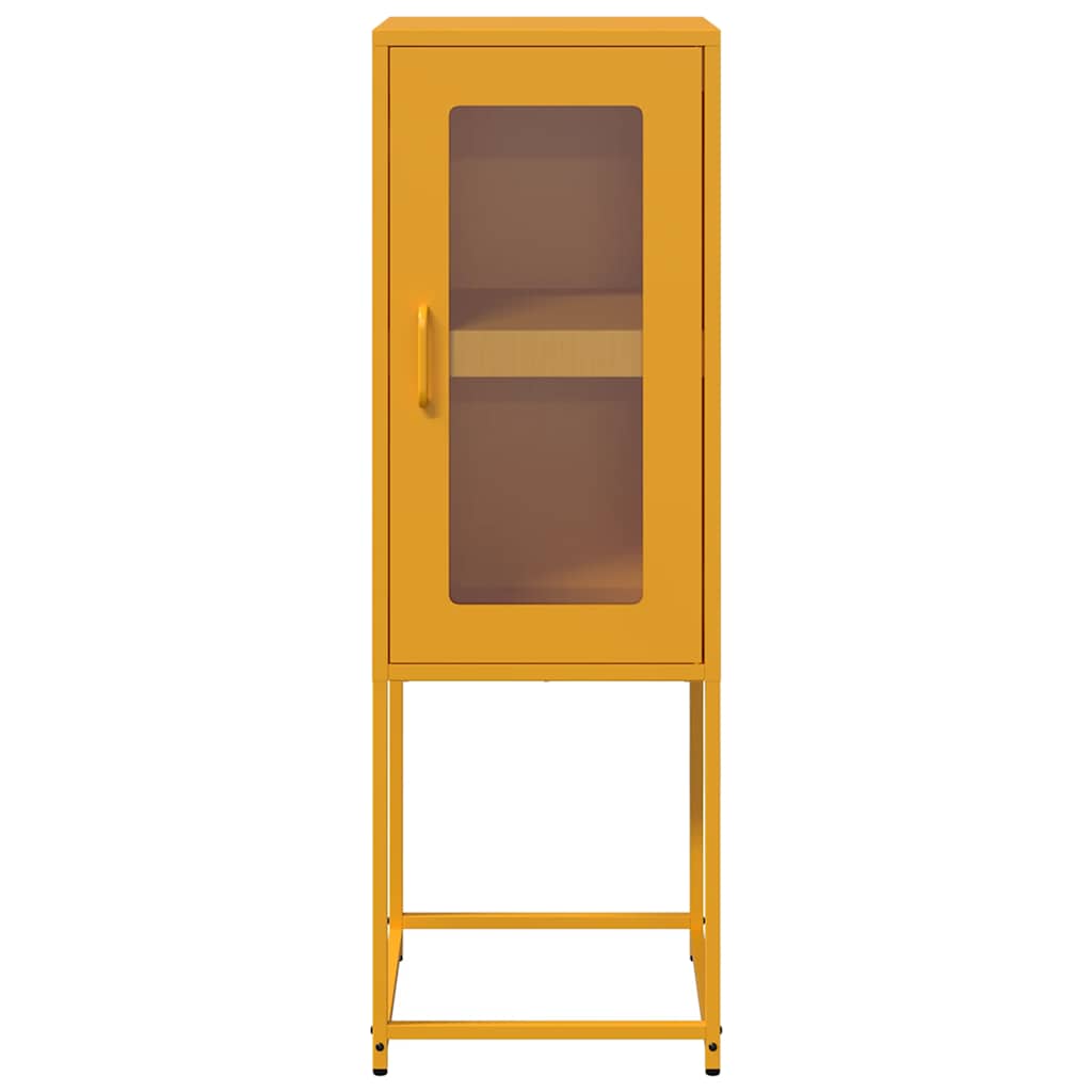 indauja garstyčių geltona 36x39x107 cm šaltai valcuotas plienas