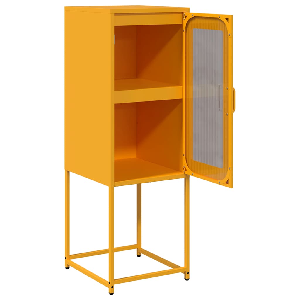 indauja garstyčių geltona 36x39x107 cm šaltai valcuotas plienas