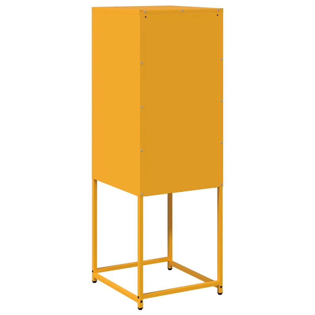 indauja garstyčių geltona 36x39x107 cm šaltai valcuotas plienas