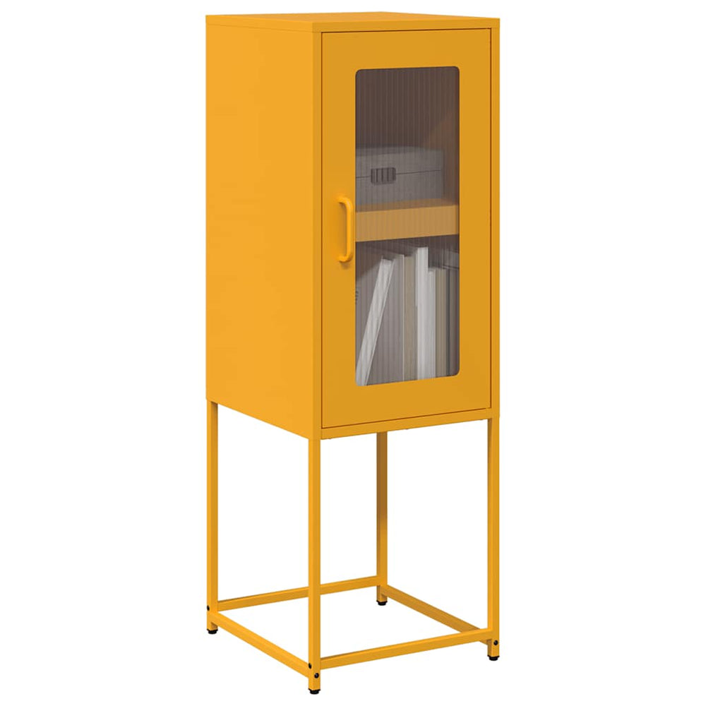 indauja garstyčių geltona 36x39x107 cm šaltai valcuotas plienas