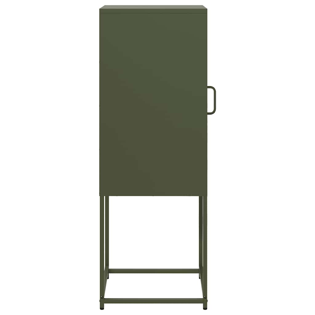 indauja alyvuogių žalia 36x39x107 cm šaltai valcuotas plienas