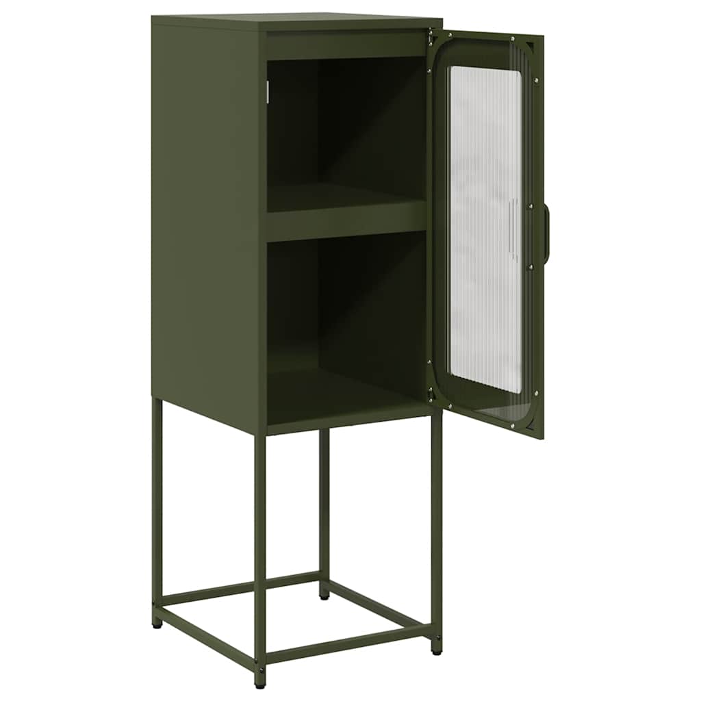 indauja alyvuogių žalia 36x39x107 cm šaltai valcuotas plienas