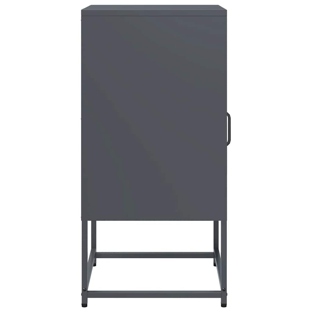 lovos spintelė antracitas 36x39x78 cm šaltai valcuotas plienas