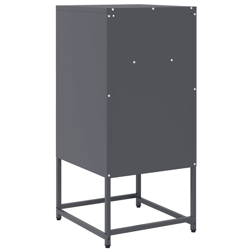 lovos spintelė antracitas 36x39x78 cm šaltai valcuotas plienas