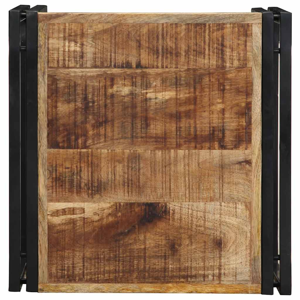 Kavos staliukas 50x50x35 cm Masyvus Rough Wood Mango
