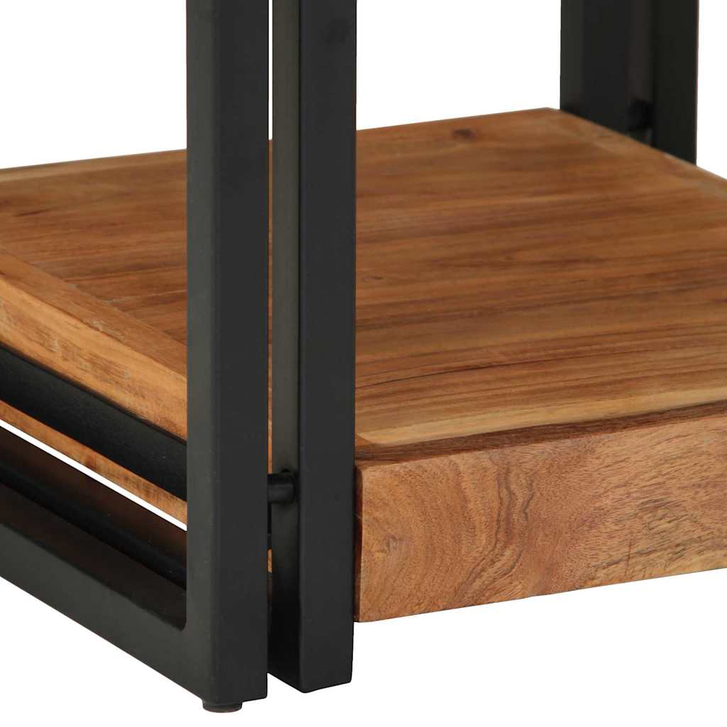Naktiniai Staliukai 2 pakuotė 40 cm x 40 cm x 50 cm Tvirta akacijos mediena