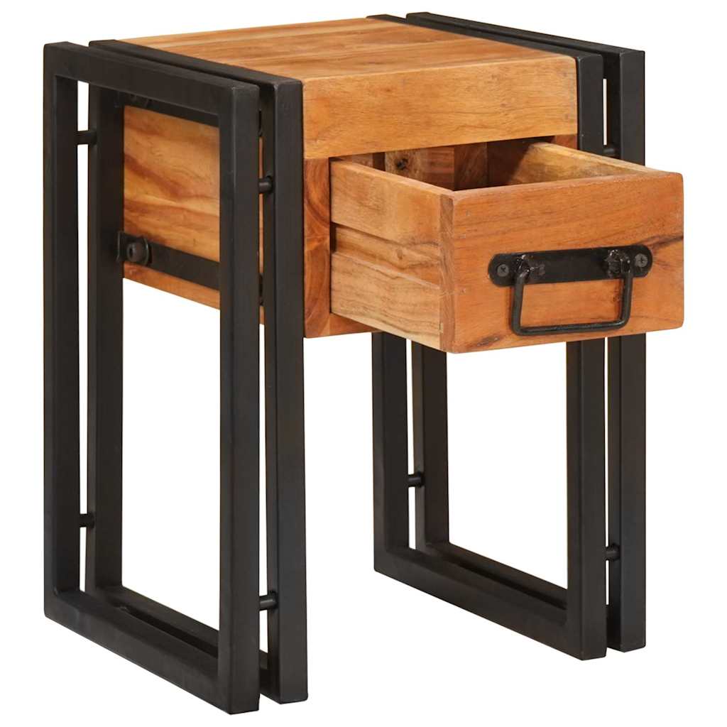 Side table with drawer Other with storage 30 x 30 x 40 cm