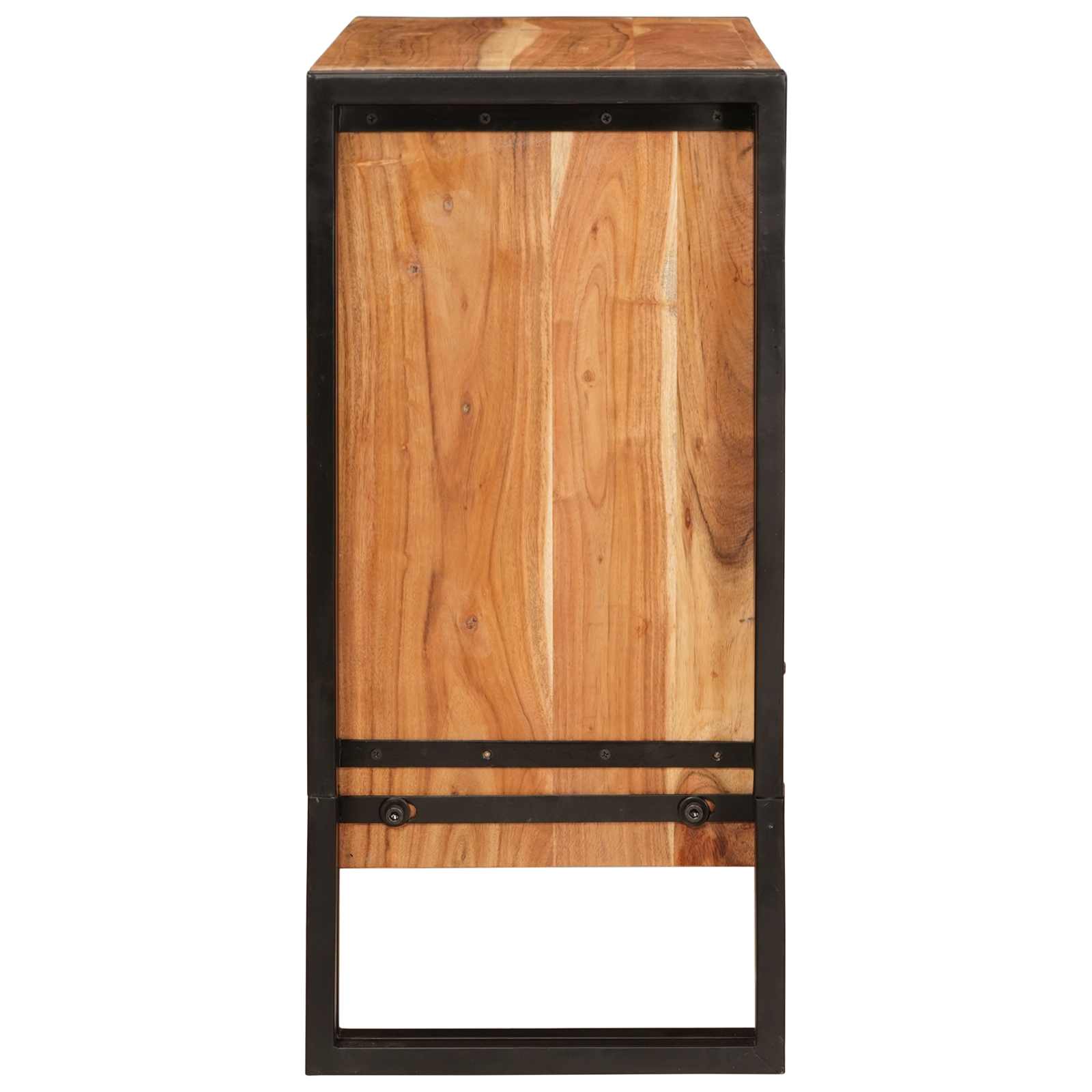 Kabalas su stalčių Ruda 66 x 33 x 70 cm Kietos akacijos mediena