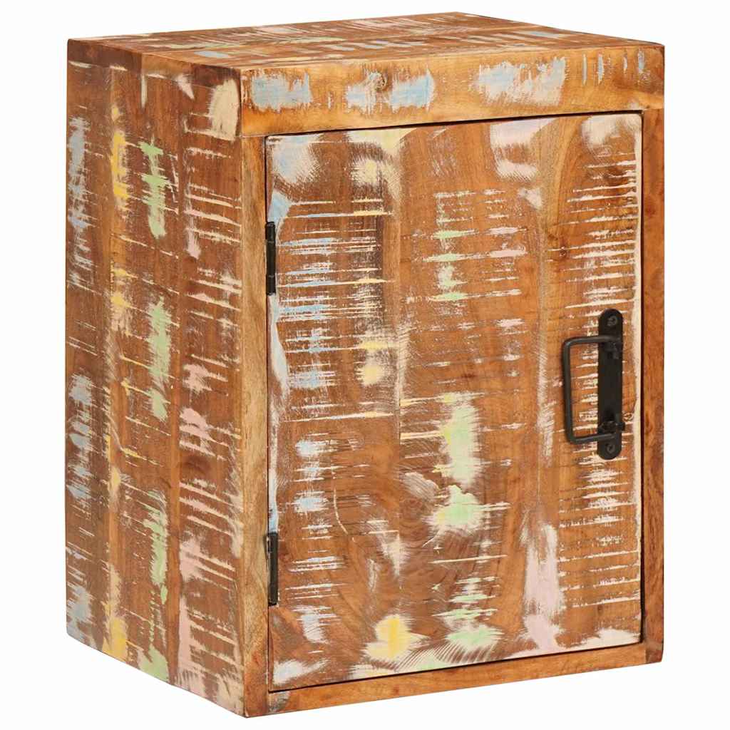 Nightstand Brown Solid reclaimed wood