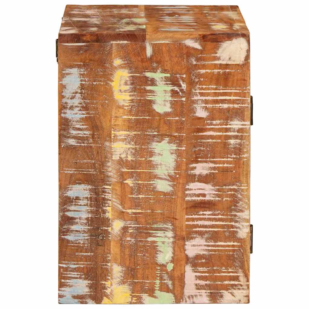 Nightstand Brown Solid reclaimed wood