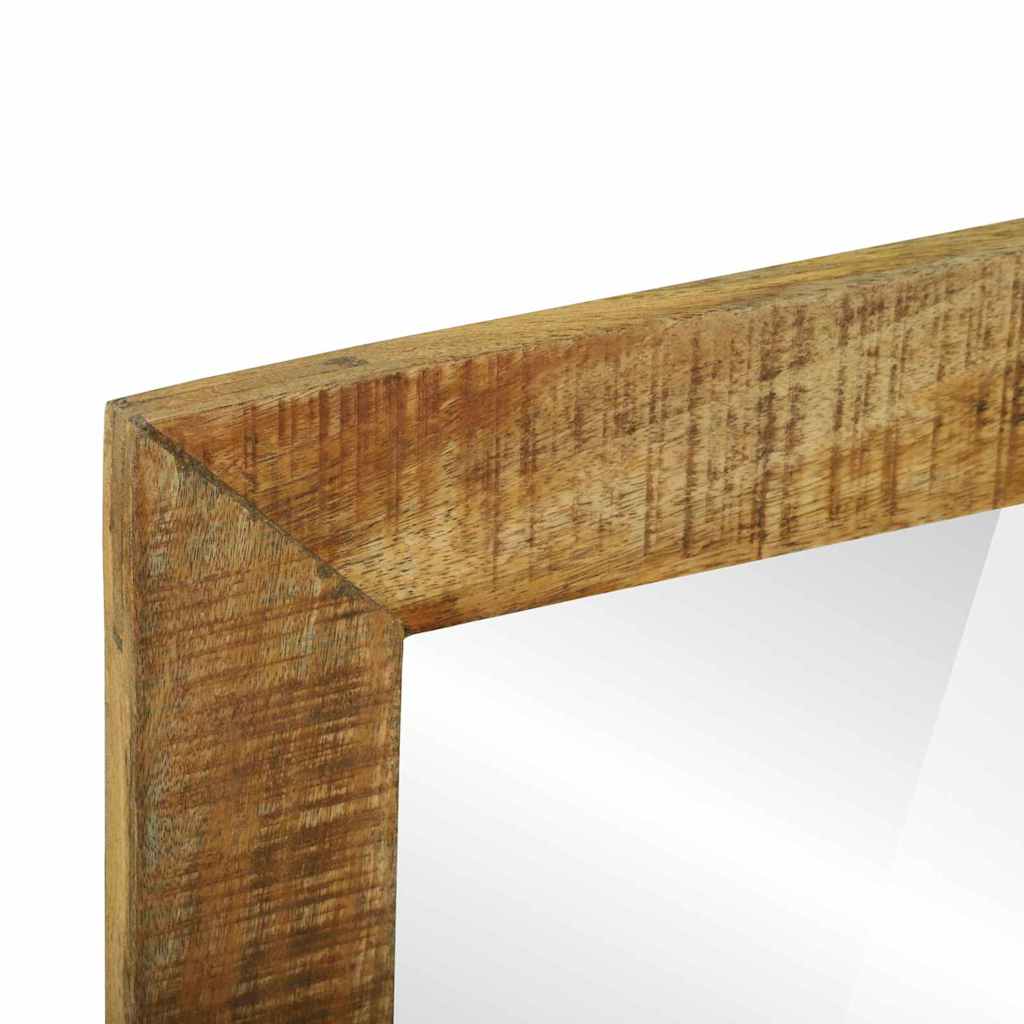 vonios veidrodis 50x22x70 cm Kietas grubus mango medis