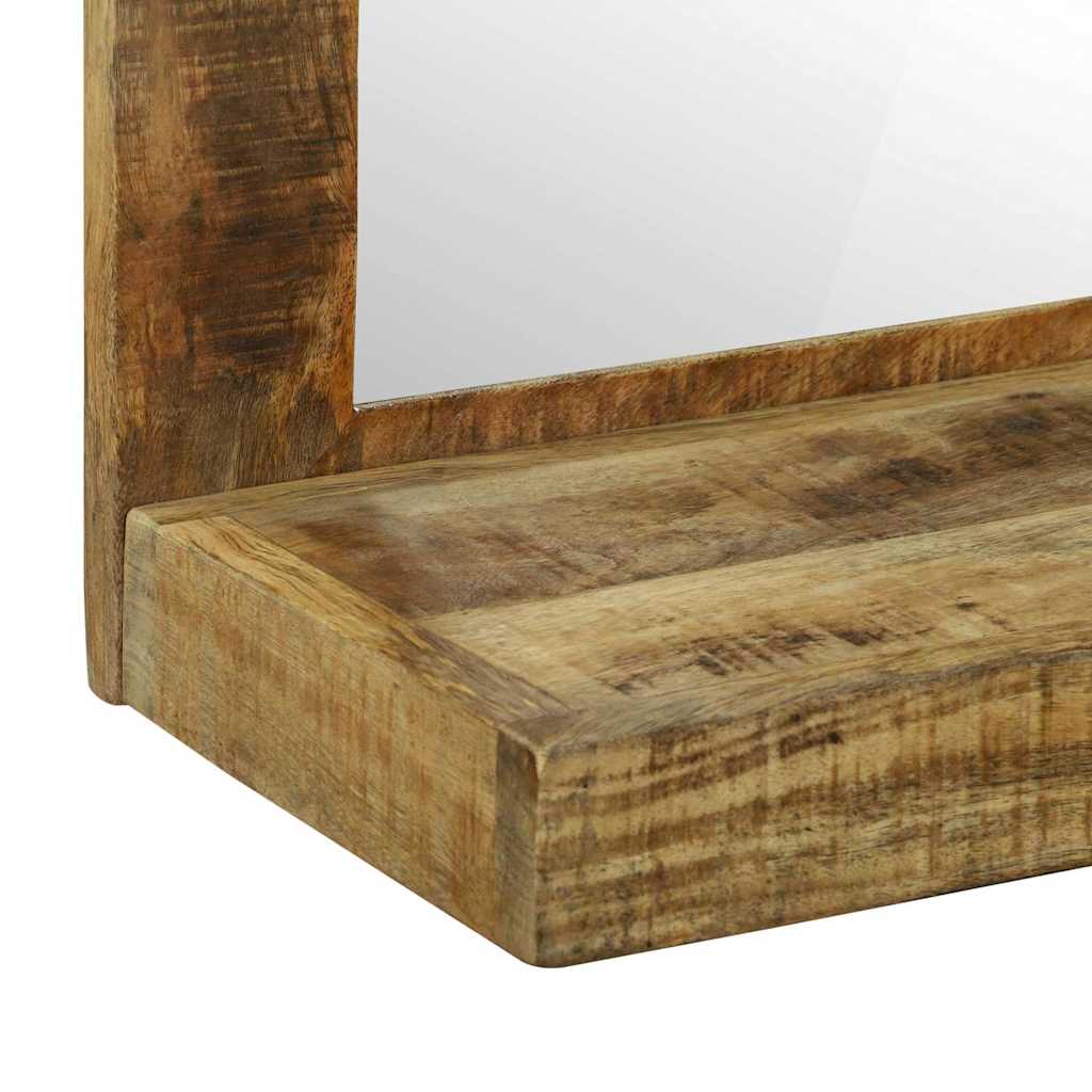vonios veidrodis 50x22x70 cm Kietas grubus mango medis