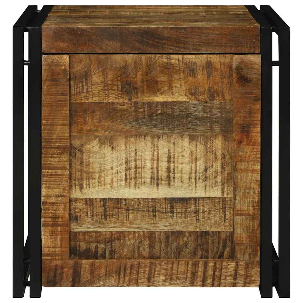 Saugojimo dėžė Ruda ir juoda 50 x 50 x 50 cm