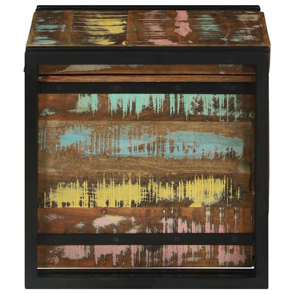 Storage box 40 x 40 x 40 cm Solid acacia wood