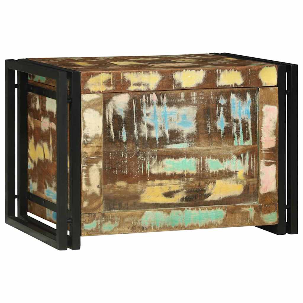 Saugojimo dėžė Ruda ir juoda 60 x 40 x 41 cm Perdirbta mediena