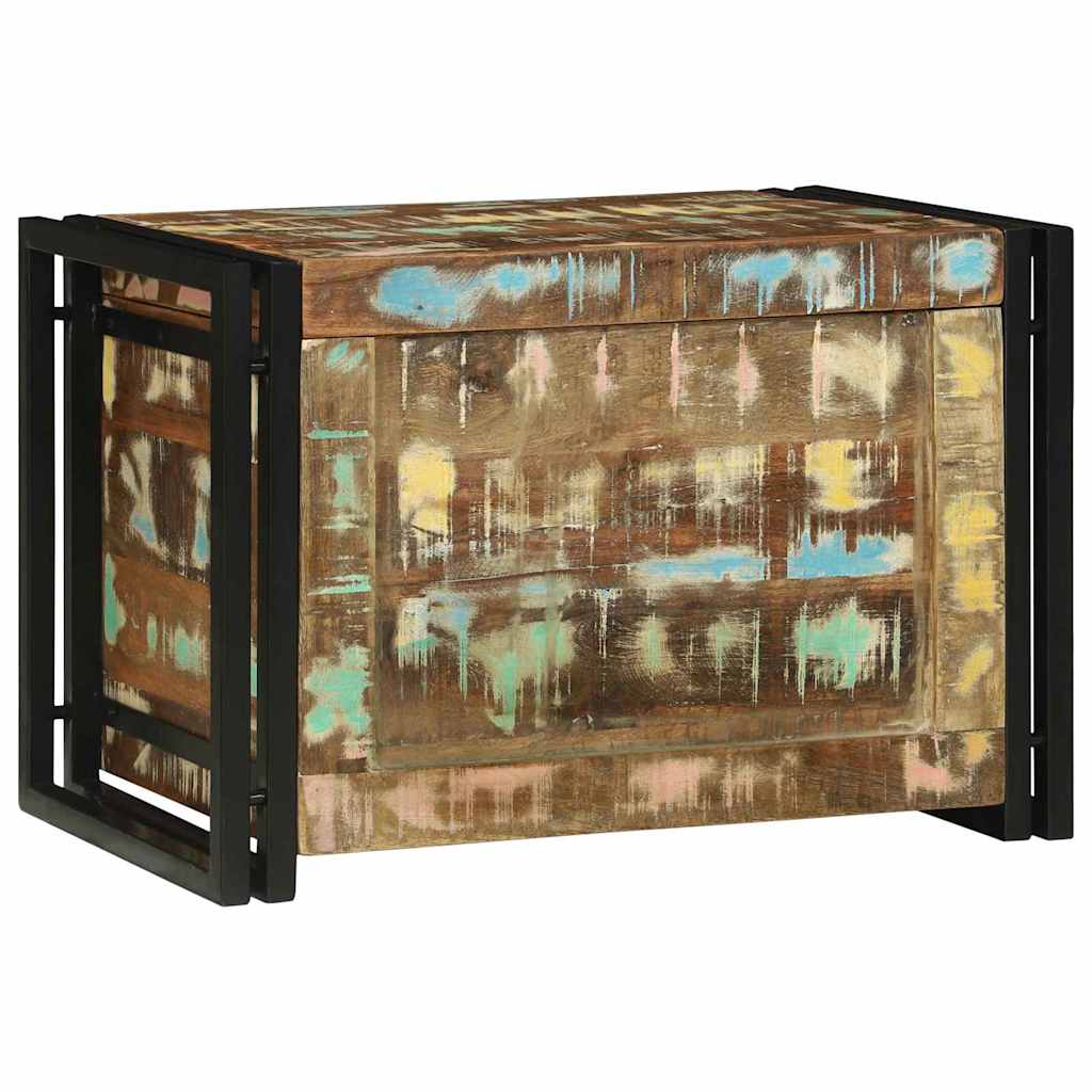 Saugojimo dėžė Ruda ir juoda 60 x 40 x 41 cm Perdirbta mediena