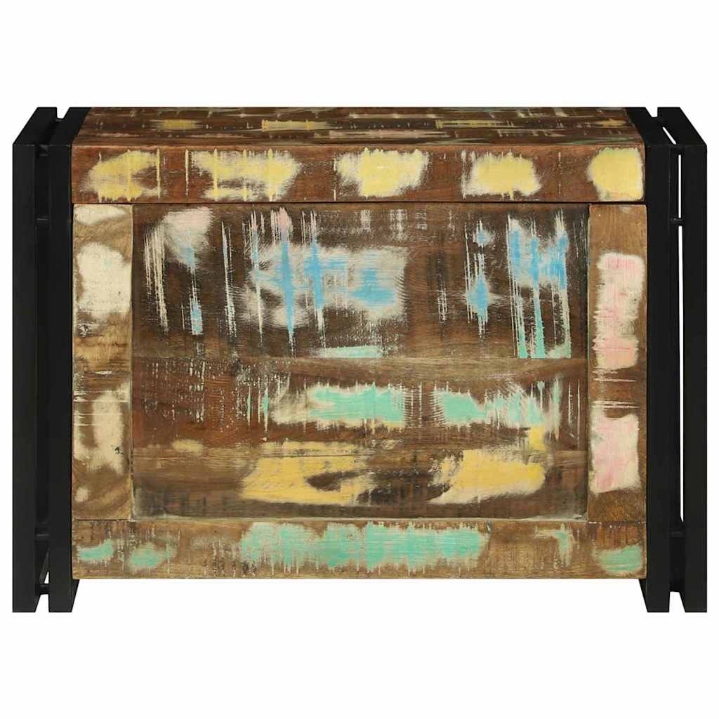 Saugojimo dėžė Ruda ir juoda 60 x 40 x 41 cm Perdirbta mediena