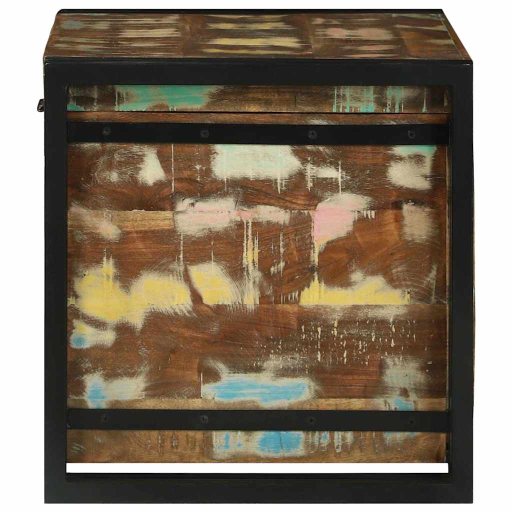 Saugojimo dėžė Ruda ir juoda 60 x 40 x 41 cm Perdirbta mediena