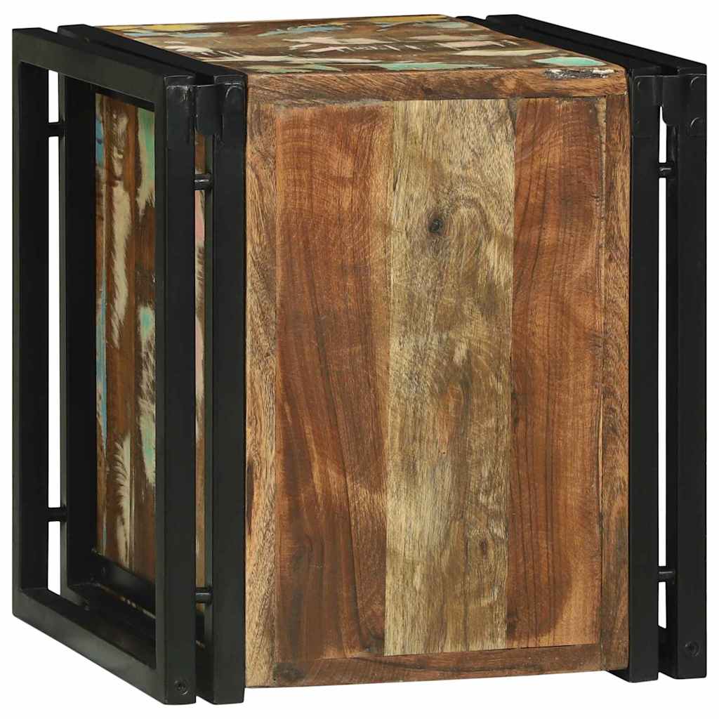 Vyno stovas 34.5x35x39 cm, tvirta perdirbta mediena