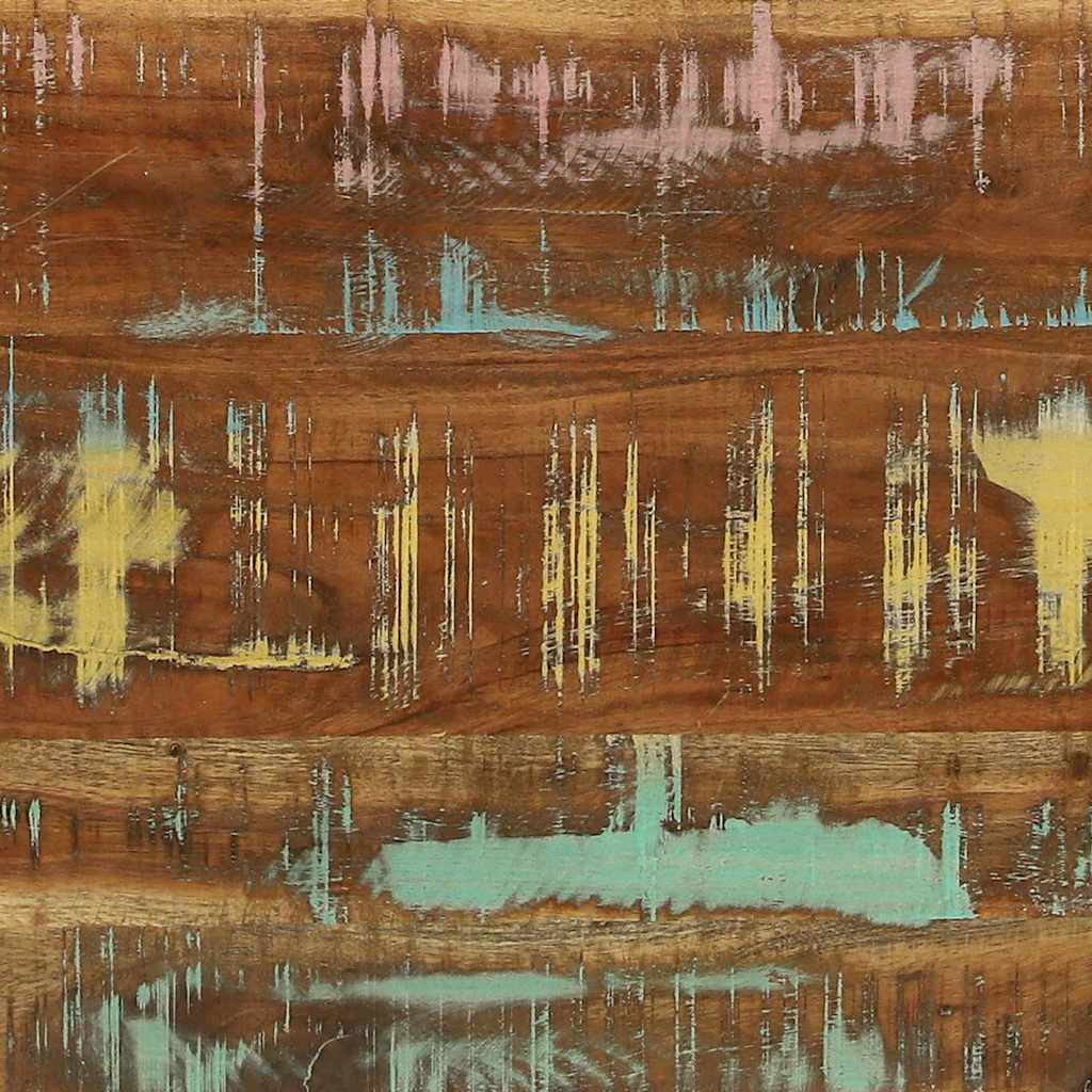 Vīna plaukts 34.5x35x39 cm, ciets pārstrādāts koks