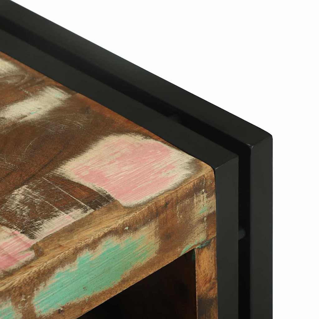 Vīna plaukts 46x35x27.5 cm Stiprs otrreizēji pārstrādāts koks